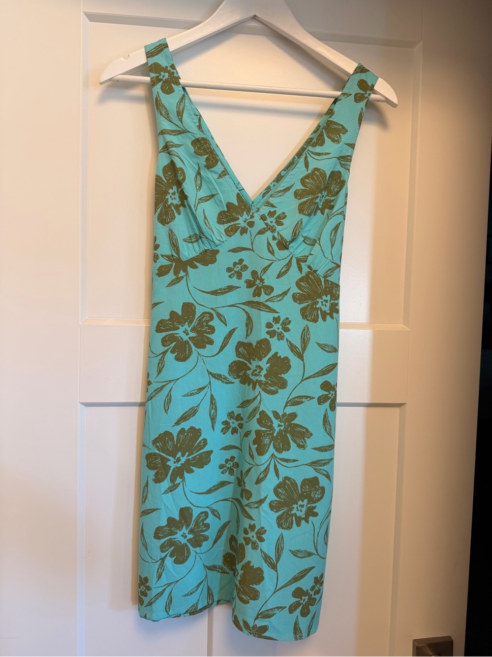 Billabong Aqua Floral Midi Dress